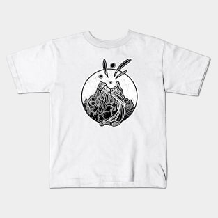 Erupting Volcano Kids T-Shirt